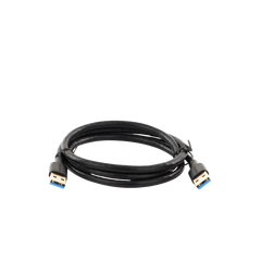 Cable USB-A 3.0 a  USB-A 3.0 / 1 Metro / Macho a Macho / Conector Niquelado / Núcleo de Cobre Estañado / Blindaje Múltiple / Velocidad 5Gbps / No Requiere Controlador / Compatible con USB2.0 Y USB 1.1