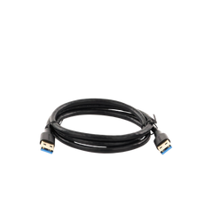 Cable USB-A 3.0 a  USB-A 3.0 / 1 Metro / Macho a Macho / Conector Niquelado / Núcleo de Cobre Estañado / Blindaje Múltiple / Velocidad 5Gbps / No Requiere Controlador / Compatible con USB2.0 Y USB 1.1