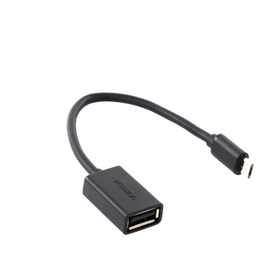 Adaptador OTG Micro USB Macho A USB 2.0 A Hembra