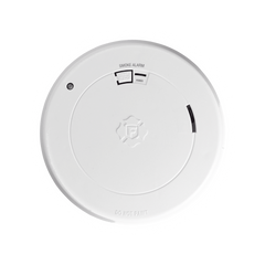 Alarma de Humo First Alert SM210L / Sensor Fotoelectrico / Batería de Litio Sellada de 10 Años / Luz de Seguridad / Rango de Temperatura 4.4°C a 37.8°C/ Cumple UL217, CSFM, NFPA 72, NFPA 101, ICC