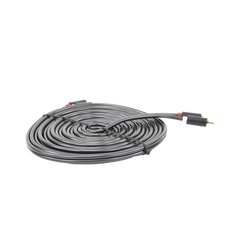 Cable de Audio 2 RCA Macho a 2 RCA Macho / 5 Metros / Color Negro / Alta Calidad / Anillos de goma para asegurar un agarre firme al instalar o quitar el cable