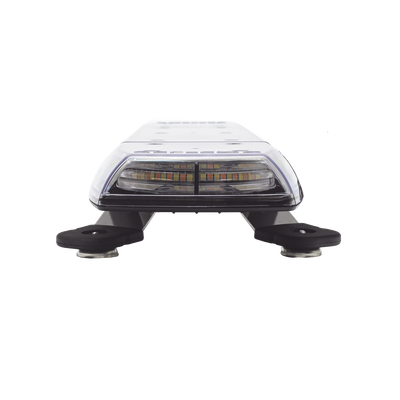 Mini Barra de 24 Pulgadas, 144 Led, Con Montaje Magnético y  Luces Ultra Brillantes, Dual Color Ámbar/Claro, Ideal para Seguridad Privada