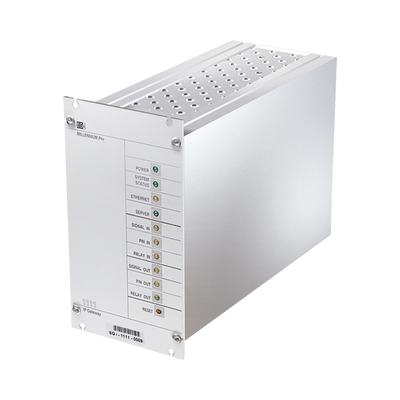 Interfaz Millennium IP para gestión de avisos y música por redes Ethernet por Streaming