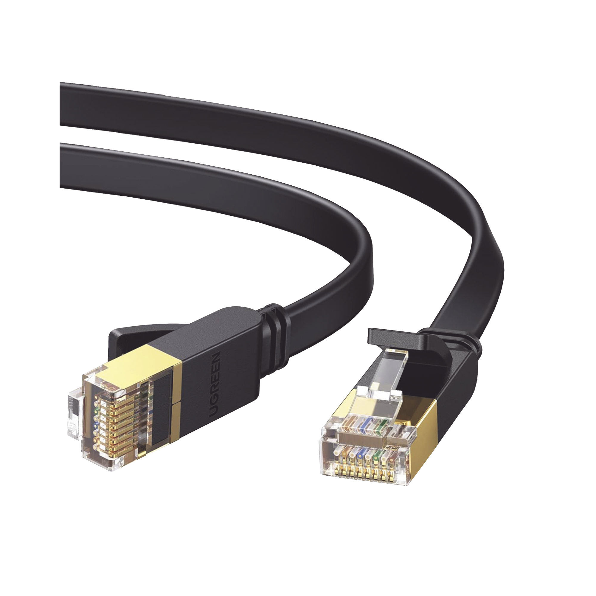 Cable Ethernet Plano Cat7 U/FTP 10 Gigabit 600MHz 1 Metro (3.28 Pies)