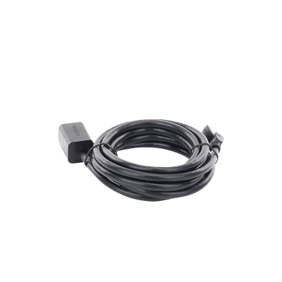 Cable de Extensión Cat6 RJ45 F/UTP / Macho a Hembra / 2m / Método de conexión 568B / Velocidad de transmisión 1000Mbps / Ancho de banda del canal 250MHz / Caja de Cobre / Negro