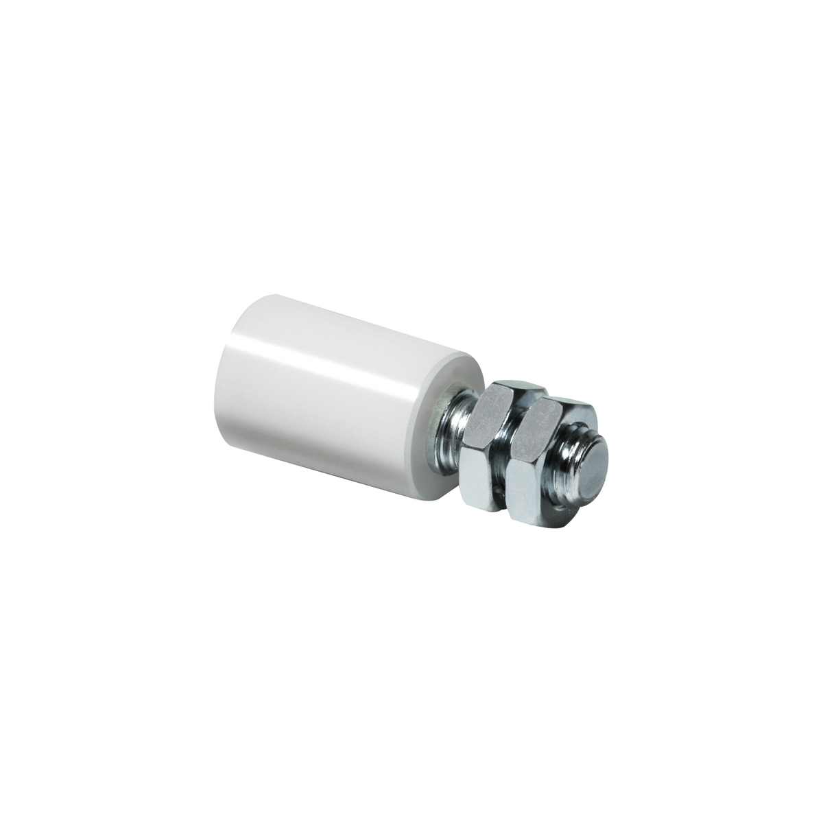 230 - Rodillo de Nylon 25 MM  / Cuerpo de Acero Galvanizado