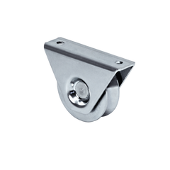 (325V-100) Rueda de 10 cm / Con Capacidad Para Puertas de Hasta 220 Kg / Para Montaje en Superficie / Canal Tipo "V"