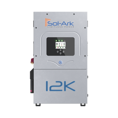 Inversor Hibrido SOL-ARK, 12 Kw, 220 Vcc, Fase Dividida, WIFI incluido, IP65, Entrada de Baterías a 48 Vcc