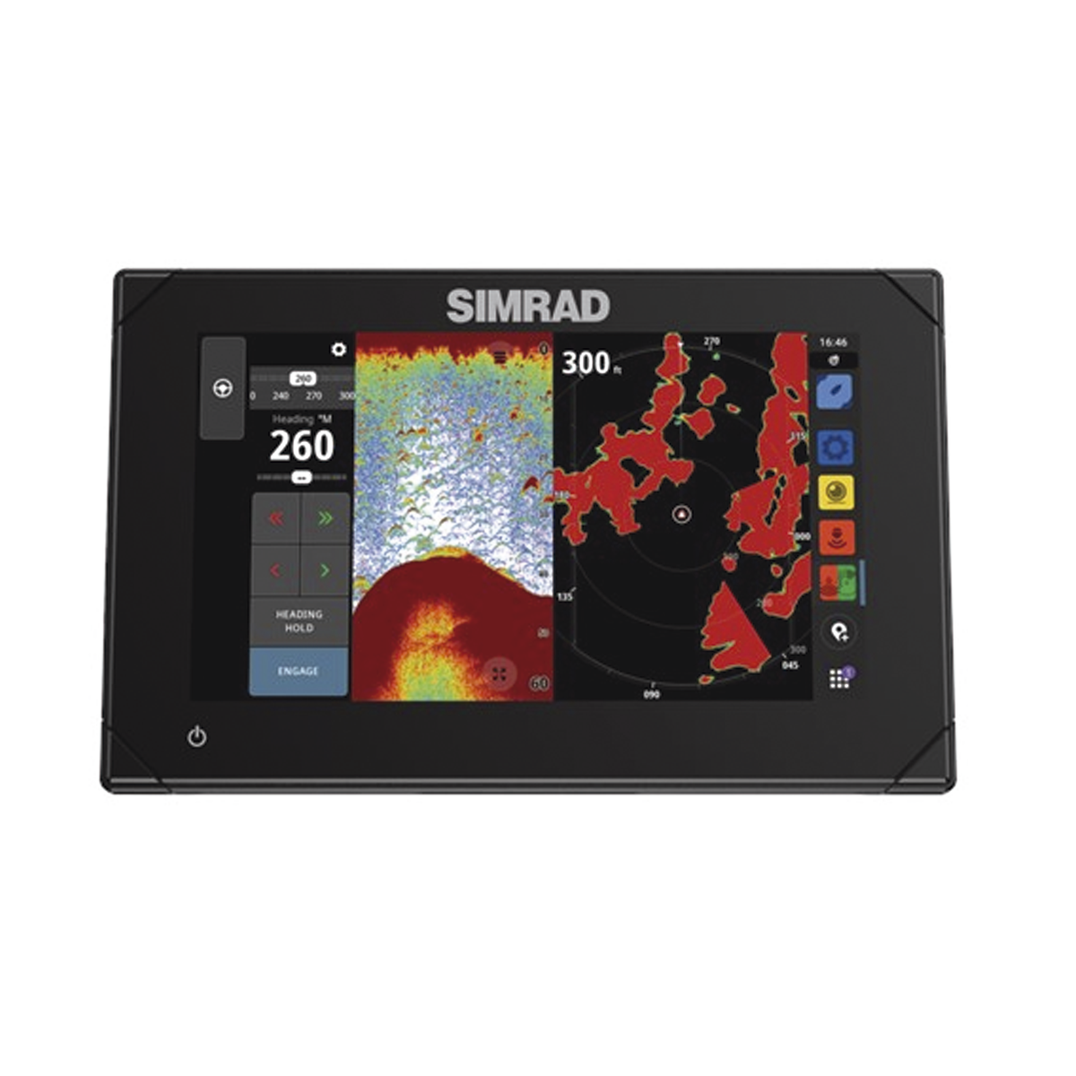 Pantalla de Navegación NSX de7 pulgadas / SolarMAX IPS HD / Integración Total con Mercury / Compatibilidad con Radar HALO / Uso Compartido de Datos de Sonda / Conectividad Inalámbrica y Ethernet / Compatibilidad NMEA 2000