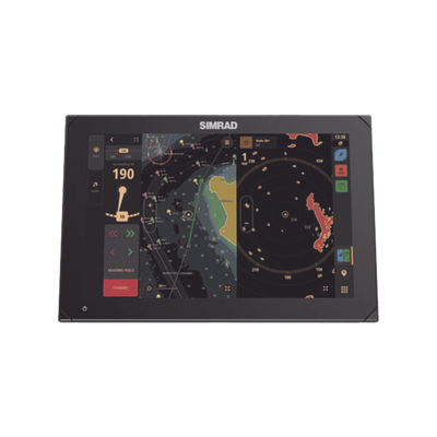 Pantalla de Navegación NSX de 12 pulgadas / SolarMAX IPS HD / Integración Total con Mercury / Compatibilidad con Radar HALO / Uso Compartido de Datos de Sonda / Conectividad Ethernet y USB / Red NMEA 2000