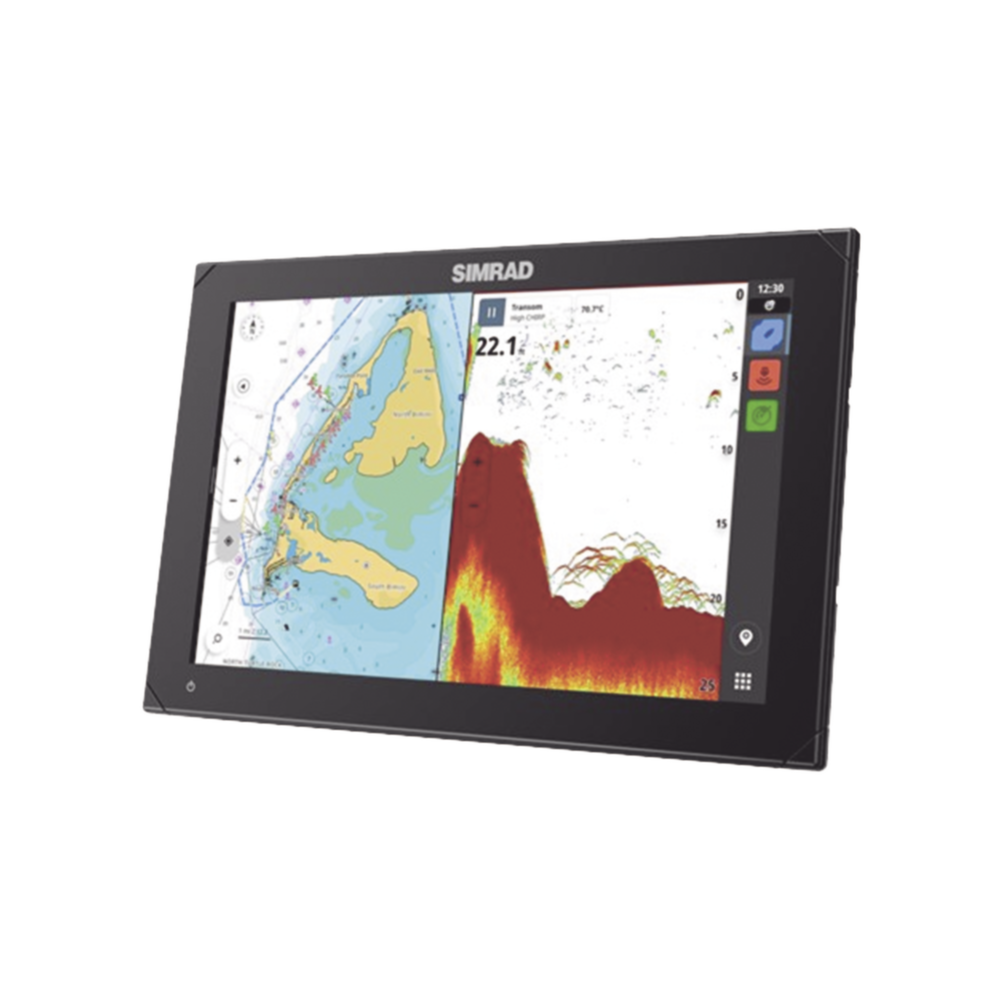 Pantalla de Navegación NSX de 12 pulgadas / SolarMAX IPS HD / Integración Total con Mercury / Compatibilidad con Radar HALO / Uso Compartido de Datos de Sonda / Conectividad Ethernet y USB / Red NMEA 2000