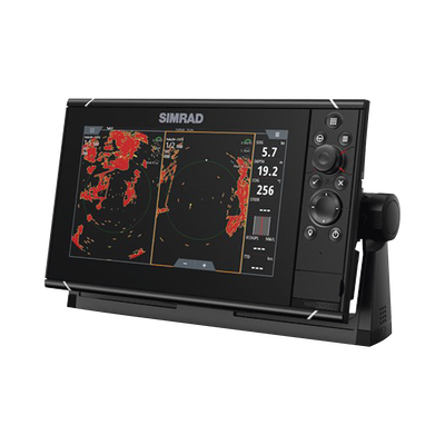 Pantalla Náutica 9 Pulgadas SolarMAX IPS / Procesador iMX 8 / Ecosonda Integrada 1kW CHIRP / GPS Incorporado / Conectividad Inalámbrica / Compatibilidad con Accesorios Simrad / Montaje Flush o Bracket / Incluye Mapa Mundial