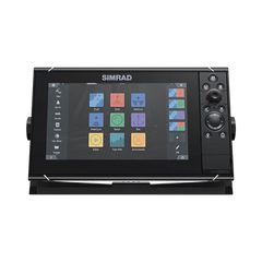 Pantalla Náutica 9 Pulgadas SolarMAX IPS / Procesador iMX 8 / Ecosonda Integrada 1kW CHIRP / GPS Incorporado / Conectividad Inalámbrica / Compatibilidad con Accesorios Simrad / Montaje Flush o Bracket / Incluye Mapa Mundial