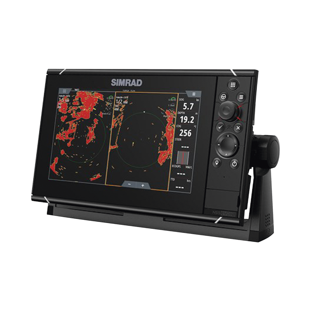 Plotter de Navegación Multifunción NSS16 evo3S, Pantalla Táctil, Cartografía Digital, Ecosonda, Radar, Piloto Automático, Dual Card Reader, Control por Panel Táctil y Teclas Físicas