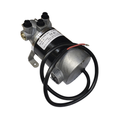 Bomba Hidráulica Reversible PUMP-2 / 12V DC / Flujo 0.8L (49 cu.in) por Minuto / Para Cilindros de 80 cc - 250 cc (4.9 - 15.2 cu.in) / Conexiones O-Ring Boss (ORB) / Incluye 3 Accesorios ORB-5 a 9/16 UNF / Compatible con SteadySteer
