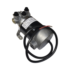 Bomba Hidráulica Reversible PUMP-2 / 12V DC / Flujo 0.8L (49 cu.in) por Minuto / Para Cilindros de 80 cc - 250 cc (4.9 - 15.2 cu.in) / Conexiones O-Ring Boss (ORB) / Incluye 3 Accesorios ORB-5 a 9/16 UNF / Compatible con SteadySteer