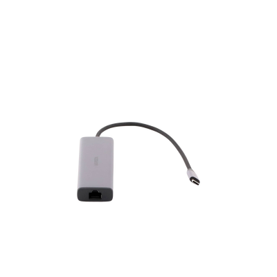HUB USB-C (Docking Revodok) 6 en 1 | 3 Puertos USB-A 3.0 (5 Gbps) | USB-C PD 100W | HDMI 4K@30Hz | Entrada 1 RJ45 (Gigabit Ethernet) | Chip de Última Generación | Potente Disipación de Calor |  Caja de Aluminio.