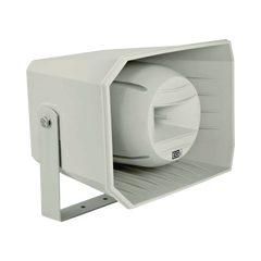 Bocina HiFi PoE Ethernet IP, de 2 vias 30W, grado de protección IP66 Gris Claro