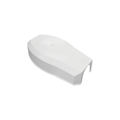 Refacción para 1601/1603 / Tapa plástica para enganche de mástil / Color Blanco
