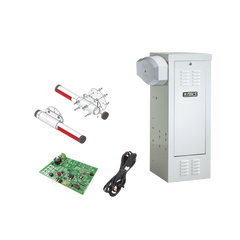Kit de Barrera Vehicular 1601 de Uso CONTINUO Con Mástil de Aluminio 4 Metros / Incluye Sensor de Masa y Loop.