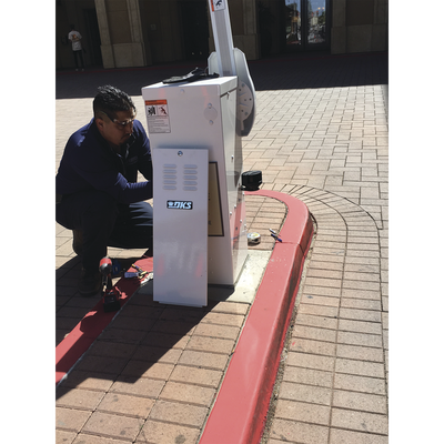 Barrera Vehicular / Opción de Mástil de hasta 8 Metros / Motor 1HP / 115v Uso Continuo Intensivo / 5 Años de Garantía