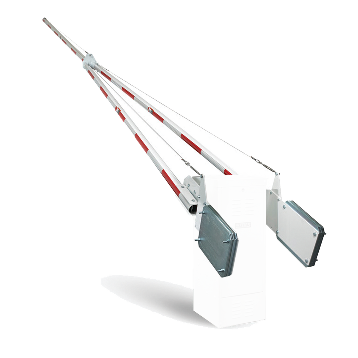 Brazo Tubular de Aluminio de 24 ft Para Barreras Doorking 1602