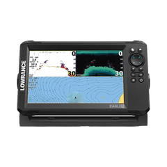 Eagle-9 ecosonda en pantalla horizontal IPS de 9 pulgadas, incluye transductor skimmer 50/200 kHz