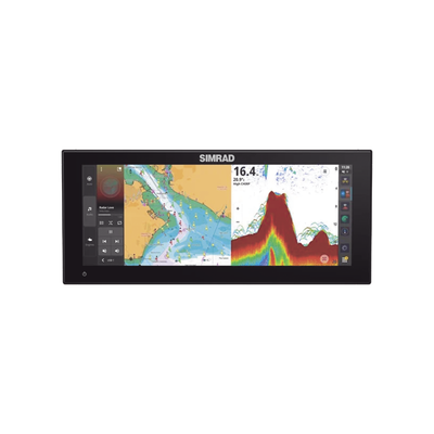 Pantalla Ultrawide NSX ULTRAWIDE de 12 pulgadas / Pantalla SolarMAX™ IPS HD / Integración con Mercury® y CZone® / Sonar Active Imaging™ / Compatibilidad con C-MAP® X-Gen Charts / NMEA 2000® / Ethernet y USB