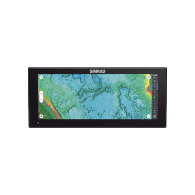 Pantalla Ultrawide NSX ULTRAWIDE de 12 pulgadas / Pantalla SolarMAX™ IPS HD / Integración con Mercury® y CZone® / Sonar Active Imaging™ / Compatibilidad con C-MAP® X-Gen Charts / NMEA 2000® / Ethernet y USB