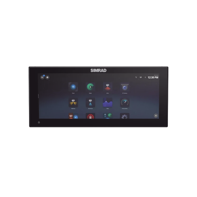 Pantalla Ultrawide NSX ULTRAWIDE de 12 pulgadas / Pantalla SolarMAX™ IPS HD / Integración con Mercury® y CZone® / Sonar Active Imaging™ / Compatibilidad con C-MAP® X-Gen Charts / NMEA 2000® / Ethernet y USB