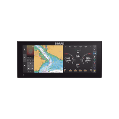 Pantalla Ultrawide NSX ULTRAWIDE de 12 pulgadas / Pantalla SolarMAX™ IPS HD / Integración con Mercury® y CZone® / Sonar Active Imaging™ / Compatibilidad con C-MAP® X-Gen Charts / NMEA 2000® / Ethernet y USB