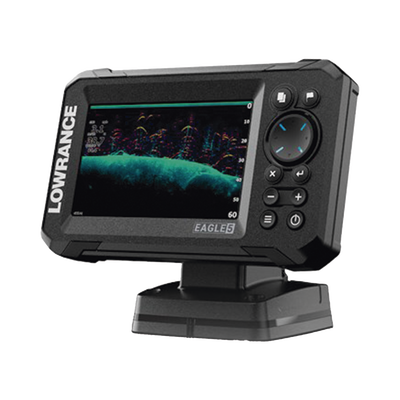Eagle-5 ecosonda en pantalla horizontal IPS de 5 pulgadas, incluye transductor skimmer 50/200 kHz