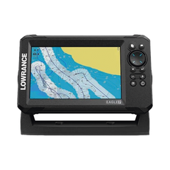 Eagle-7 ecosonda en pantalla horizontal IPS de 7 pulgadas, incluye transductor skimmer 50/200 kHz