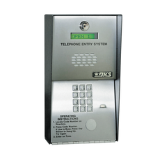 Audioportero Telefónico DKS Para 600 números Telefónicos / Control Para 2 Puertas / Gabinete Para Sobreponer/ Marcación a 16 Digitos / Linea Análoga o Digital