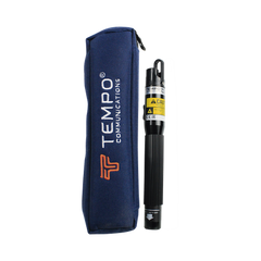Localizador Visual de Fallos (VFL) para fibra óptica con entrada universal de 2.5 mm, hasta 7 Km de distancia