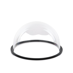 Burbuja Transparente para Domos Motorizados TURBOHD / Compatible con epcom / HIKVISION / Soporta IP66 / IK10 / DS-2CE5AU1T-AVPIT3ZF / DS-2CE5AH0T-AVPIT3ZF(C) /