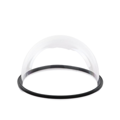 Burbuja Transparente para Domos Motorizados TURBOHD / Compatible con epcom / HIKVISION / Soporta IP66 / IK10 / DS-2CE5AU1T-AVPIT3ZF / DS-2CE5AH0T-AVPIT3ZF(C) /