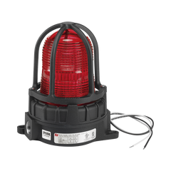 Luz de advertencia LED para ubicaciónes peligrosas, montaje para superficies,  24 VCD , color Rojo
