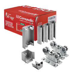 KIT para puertas autoportantes de hasta 3 m y 600 kg con rodillos de nylon