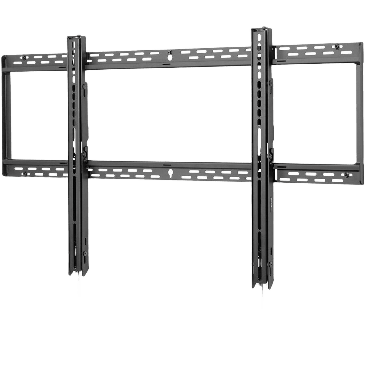 Montaje Universal Pantallas Planas 60"-98" / Capacidad 350 lb (158 kg) / Perfil Ultra Delgado 1.73" / Auto-Bloqueo sin Herramientas / Placa Abierta para Cableado / VESA hasta 1100 x 600