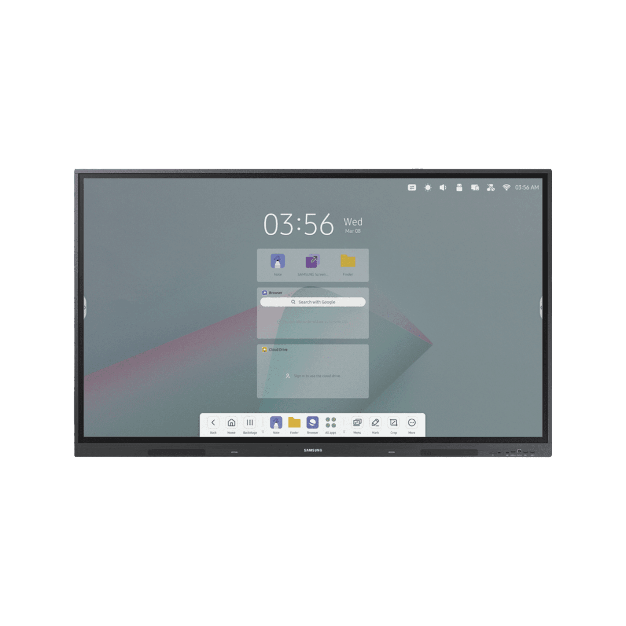 Pantalla tactil interactiva 65" Android 13 / Touch tipo IR / UHD / 350 nits / HDMI / USB / USB-C / WIFI / RJ45