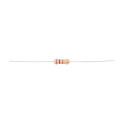 Resistencia de 2 k Ohm 1/2 Watt, 5% Axial, Película de Carbón.