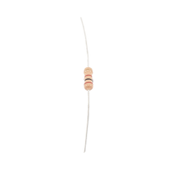 Resistencia de 2 k Ohm 1/2 Watt, 5% Axial, Película de Carbón.