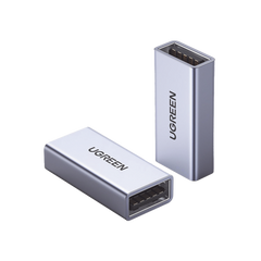 Adaptador USB-A hembra a USB-A hembra / USB 3.0 / Velocidades de Transferencia de Datos de hasta 5 Gbps / Carcasa de Aluminio / Compacto y Portátil / Plug & Play / Compatible con versiones anteriores de USB.