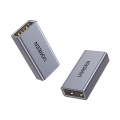 Adaptador USB-A hembra a USB-A hembra / USB 3.0 / Velocidades de Transferencia de Datos de hasta 5 Gbps / Carcasa de Aluminio / Compacto y Portátil / Plug & Play / Compatible con versiones anteriores de USB.
