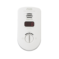 Alarma de Monóxido de Carbono 120 AC | Batería 10 años |  Display | Paquete de 3