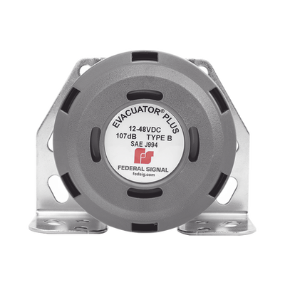 Alarma de Reversa Vehicular y Sirena de Evacuación, 12-48 Vcc, 107 dB