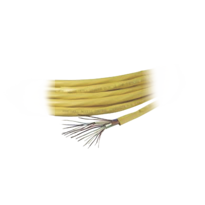 Carrete de Cable de 305 Metros / Color Amarillo / Compuesto por  6 x 22 AWG blindado, 4 x 18 AWG, 4 x 22 AWG, y 2 x 22 AWG / Para Aplicaciones en Control de Acceso