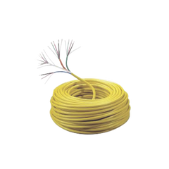 Carrete de Cable de 305 Metros (1000 Pies) / Color Amarillo / Compuesto por  6 x 22 AWG blindado, 4 x 18 AWG, 4 x 22 AWG, y 2 x 22 AWG / Para Aplicaciones en Control de Acceso