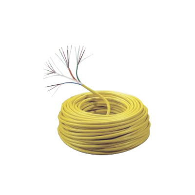 Carrete de Cable de 305 Metros / Color Amarillo / Compuesto por  6 x 22 AWG blindado, 4 x 18 AWG, 4 x 22 AWG, y 2 x 22 AWG / Para Aplicaciones en Control de Acceso